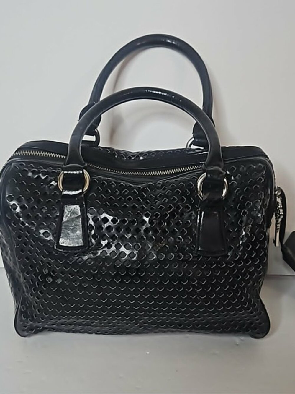 RARE Retired Brighton My Flat in London Alexia Satchel – Jeweled Bow - Picture 10 of 13